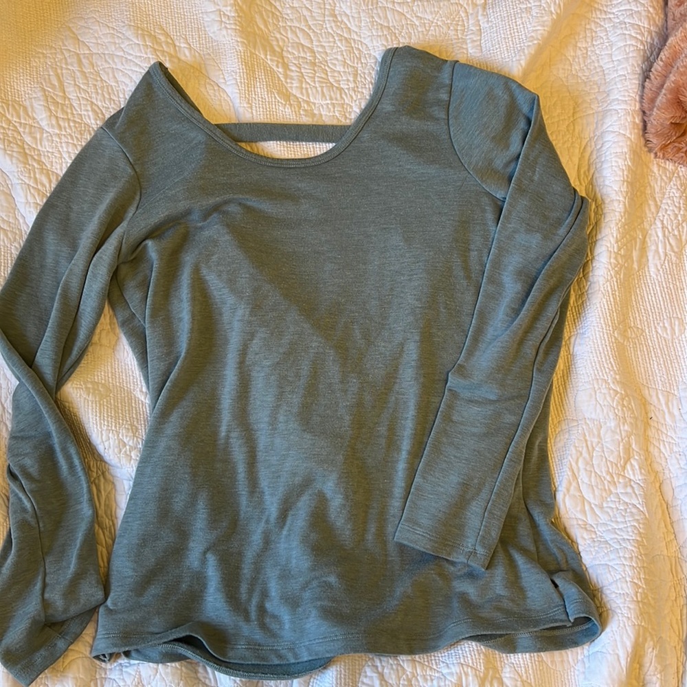 Marika Open Back Long Sleeve